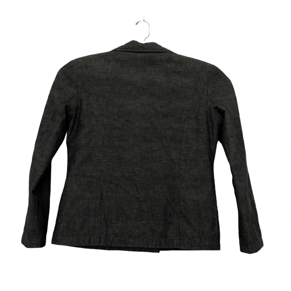 Lola Espeleta Women Blazer Size 3 Double Breasted Long Sleeve ‎ Notched Collar